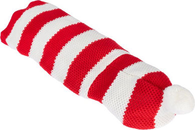 Produktbild von TIAKI Roter Streifen-Pullover für Hunde - Größe M: ca. 30,5 cm Rückenlänge