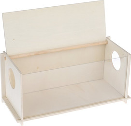 Produktbild von TIAKI Sandbad Hamsterversteck aus Holz