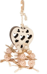 Produktbild von TIAKI Snackspielzeug Herz für Vögel