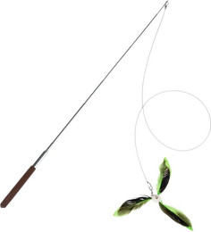 Produktbild von TIAKI Teleskop-Katzenangel mit Federn