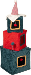 Produktbild von TIAKI Weihnachtlicher Geschenketurm für Katzen