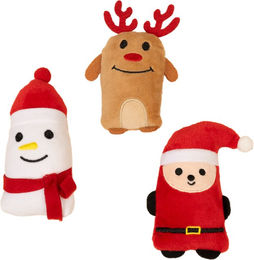 Produktbild von TIAKI Weihnachtliches Spielkissen-Set - 3er Pack