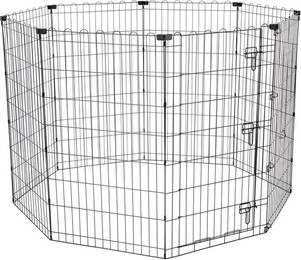 Produktbild von TIAKI Welpenfreilauf aus Metall, hoch - 8 x 61 cm