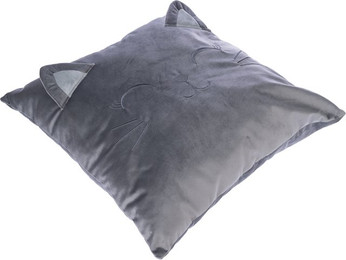 Produktbild von TIAKI Zierkissen mit Katzengesicht