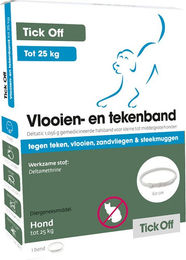 Tick Off Floh- & Zeckenband - kleiner bis mittelgroßer Hund - 60 cm – Bild 1 von 4