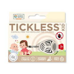 Produktbild von Tickless Baby Ultraschall Zecken- und Flohabwehr für Kinder Beige - 1 Stk.
