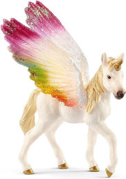 Produktbild von Tierfigur Geflügeltes Regenbogen-Einhorn Fohlen