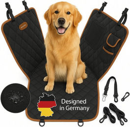 Tierfreund Hunde-Autositz Hundedecke Auto Rücksitz wasserdicht rutschfest mit Seitenschutz, Wasserdichter Rundumschutz für Hunde & Auto – Bild 1 von 5