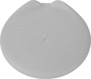 Produktbild von Tierfutterdosen-Deckel Stark Langlebig TPR Auslaufsicher Universalgröße Einfache Bedienung Tierdosenabdeckung für Zuhause graue