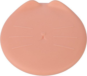 Produktbild von Tierfutterdosen-Deckel Stark Langlebig TPR Auslaufsicher Universalgröße Einfache Bedienung Tierdosenabdeckung für Zuhause rosa