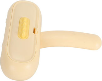 Produktbild von Tierhaarentferner Mehrzweck Effizient Wiederverwendbar Doppelseitig Tragbarer Fusselroller für Möbel gelb