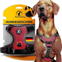 Produktbild von Tierhood Hundegeschirr rot