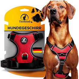 Produktbild von Tierhood Hundegeschirr rot S