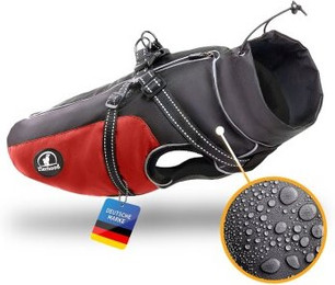 Produktbild von Tierhood Hunderegenmantel rot S