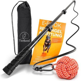 Produktbild von Tierhood Reizangel für Hunde Spielangel M