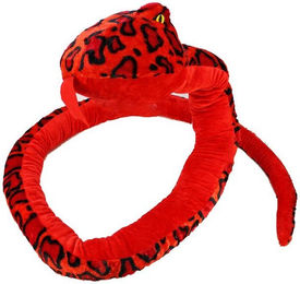 Produktbild von Tierkuscheltier Schlange XXL bunt