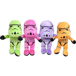 Produktbild von Tierkuscheltier Weltraum Soldat Kuscheltier Neon Farben - 4fach sortiert - ca. 65 cm