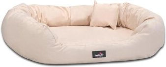 Produktbild von Tierlando ARES VISCO Polyester - Orthopädisches Hundebett creme 1,25 m, 30 cm, 1,05 m