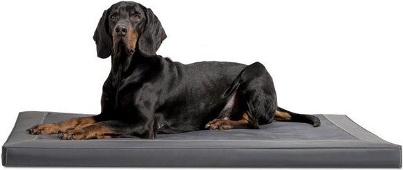 Produktbild von tierlando® Carlos Ortho-Medic Orthopädische Hundematte Velours-Kunstleder