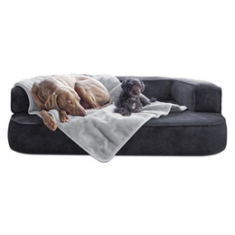 Produktbild von tierlando® Hundedecke Lilly Flauschige Kuschelige Haustierdecke 150x100 cm