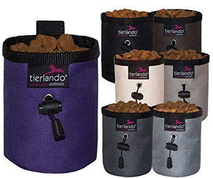 Produktbild von tierlando LIO doppellagiger Leckerlibeutel Leckerlietasche Snackbeutel LILA