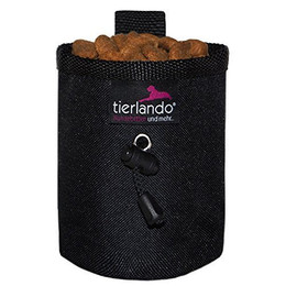 Produktbild von tierlando LIO doppellagiger Leckerlibeutel Snackbeutel schwarz