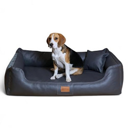 Produktbild von tierlando Maddox Komfort Hundebett Hundesofa Kunstleder