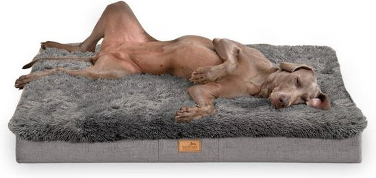 Produktbild von tierlando® Orthopädische Hundematratze Pablo Shaggy Ortho Plus