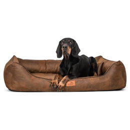 Produktbild von tierlando Orthopädisches Hundebett Alberto Vintage Velours