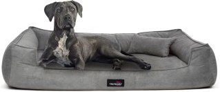 tierlando® Orthopädisches Hundebett BRUCE Velours – Bild 1 von 3
