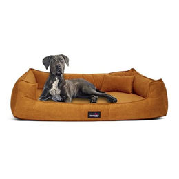tierlando® Orthopädisches Hundebett BRUCE Velours – Bild 1 von 5