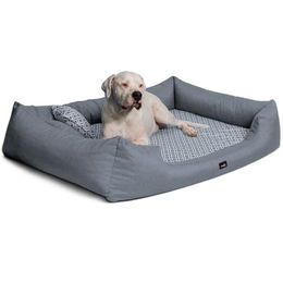 tierlando® Orthopädisches Hundebett Ellen Rauten-Muster – Bild 1 von 5