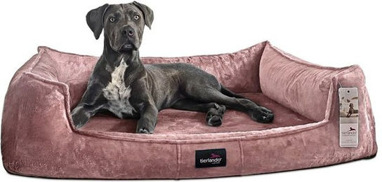 Produktbild von tierlando® Orthopädisches Hundebett FRANKLIN Kuscheliger Teddy-Stoff