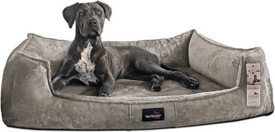Produktbild von tierlando® Orthopädisches Hundebett FRANKLIN Kuscheliger Teddy-Stoff