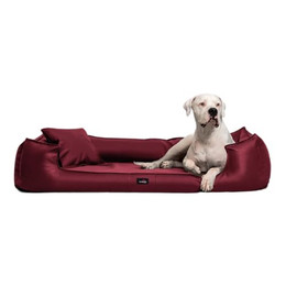 Produktbild von tierlando® Orthopädisches Hundebett Goofy Kunstleder inkl. Matratzenschoner