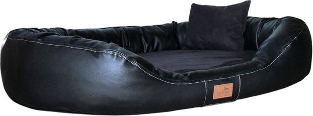 Produktbild von tierlando® Orthopädisches Hundebett LENNART VISCO PLUS Kunstleder und Velours