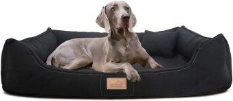 Tierlando Orthopädisches Hundebett Maddox Soft Edition schwarz – Bild 1 von 3
