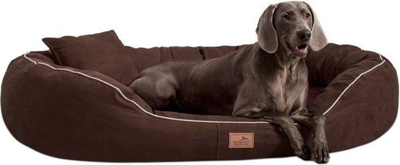 Produktbild von tierlando® Orthopädisches Hundebett MARLON VISCO PLUS Velours