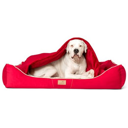 Produktbild von tierlando® Orthopädisches Hundebett Rudolph inkl. Schonbezug mit Hundedecke