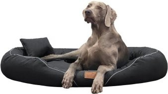 Produktbild von tierlando Orthopädisches Hundebett Tiffany Couture Anthrazit