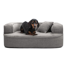 Produktbild von tierlando® Orthopädisches Hundesofa LOTTE VISCO PLUS Webstoff meliert