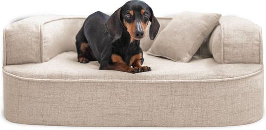 Produktbild von tierlando® Orthopädisches Hundesofa LOTTE VISCO PLUS Webstoff meliert