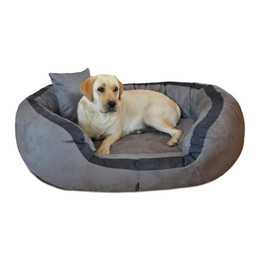 Produktbild von tierlando® Pepper Orthopädisches Hundebett Hundesofa Velours