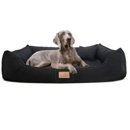 tierlando® Soft LINE Orthopädisches Hundebett Maddox Ortho VISCO Velours Hundesofa Gr. XL - 120 cm – Bild 1 von 5