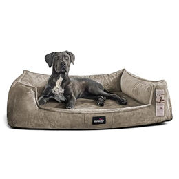 tierlando® Tierbett Orthopädisches Hundebett FRANKLIN Kuscheliger Teddy-Stoff - Hundesofa – Bild 1 von 3