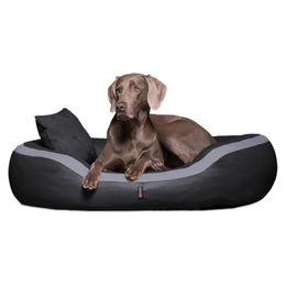 tierlando® Tierbett PEPPER Orthopädisches Hundebett Kunstleder – Bild 1 von 5