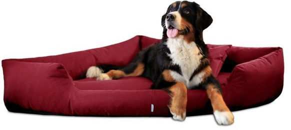Produktbild von tierlando® Tierbett TRIVIA Orthopädisches Eckhundebett Polyester