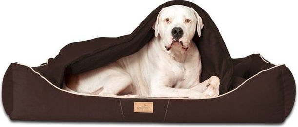 Produktbild von tierlando® Tierdecke Nevio Matratzenschoner mit integrierter Höhle Teddyplüsch