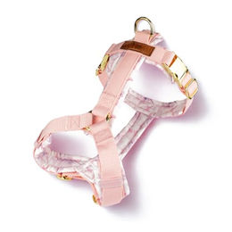 Tierluxe Geschirr Pink Harmonie, Stoff, weichem – Bild 1 von 4