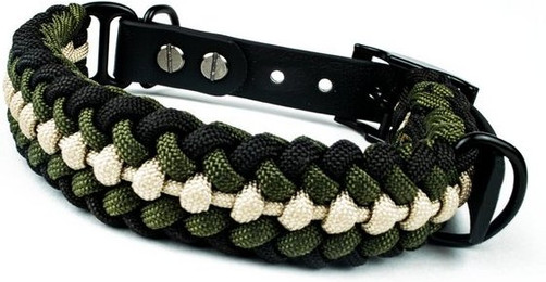 Produktbild von Tierluxe Hunde-Halsband Foxy Paracord Biothane Metall handgemacht